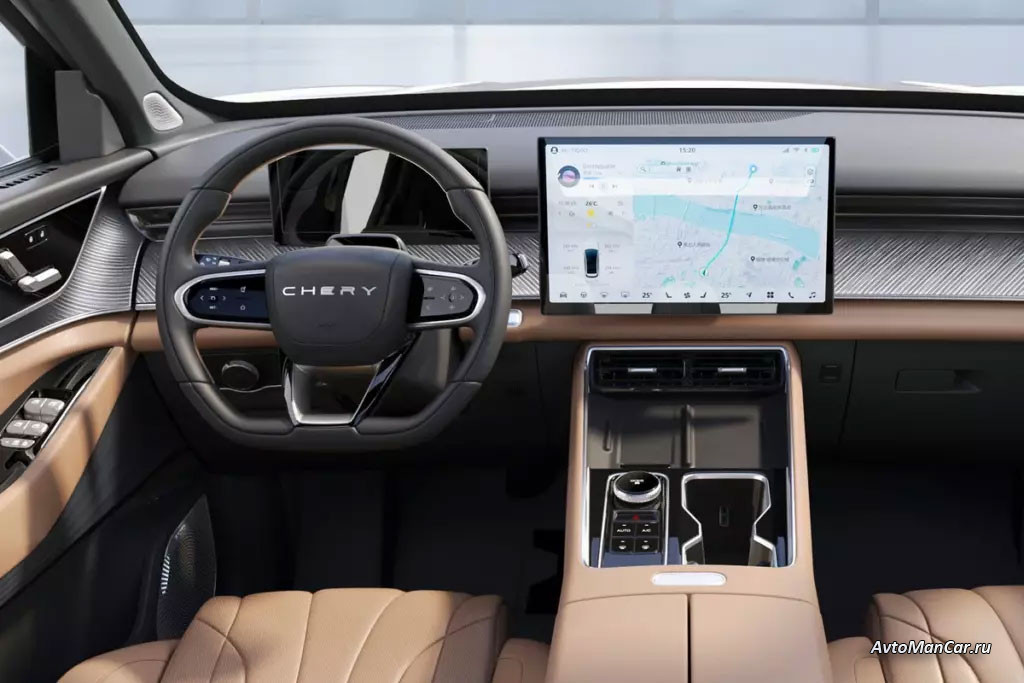 Салон Chery Tiggo 8