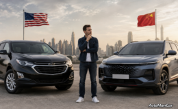 автовладелец думает откуда брать автомобиль — из США или Китая