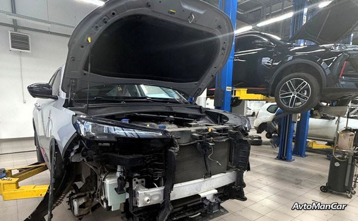 Кузовные работы на Changan CS55 Plus могут выполнять только мастера высокого уровня