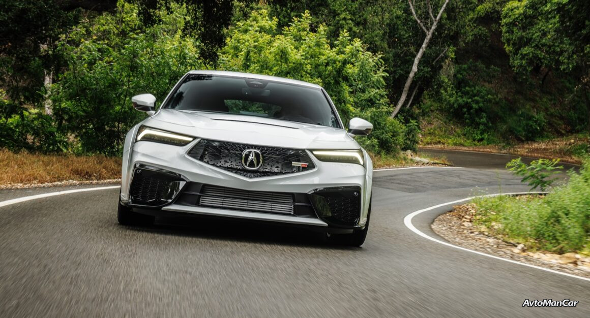 Acura Integra Type S 2024 вид сбоку