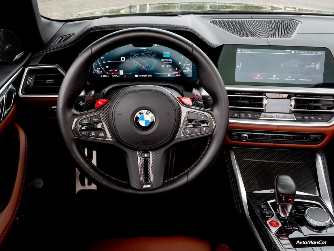 Боковая часть BMW M4 Competition Convertible