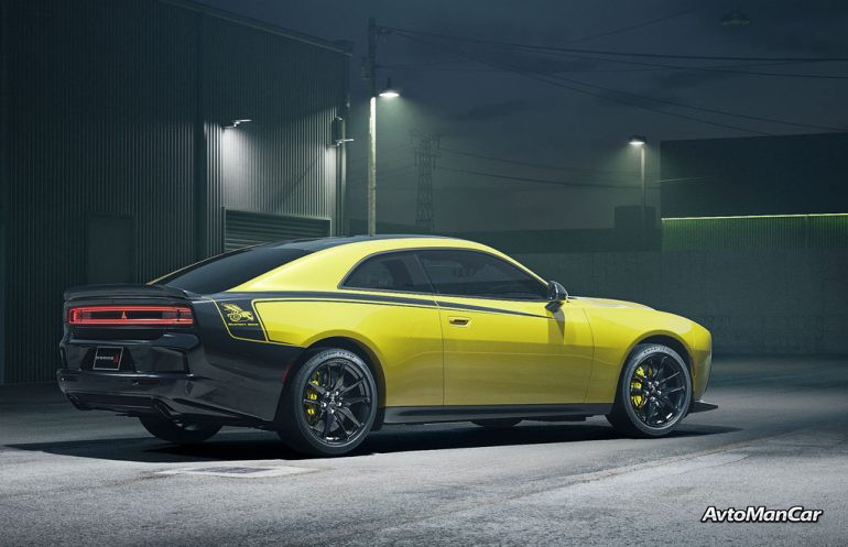 Задняя часть Dodge Charger Super Bee Launch Edition 2027 года