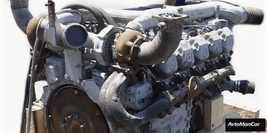 Двигатель Mercedes OM446