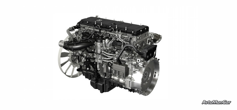 Двигатель Mercedes OM470