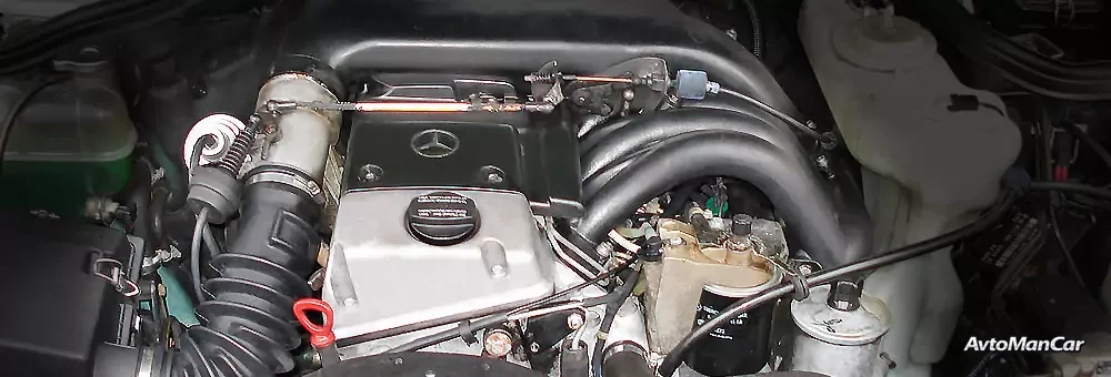 Под капотом двигатель Mercedes OM605.