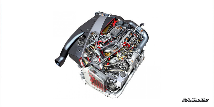 Двигатель Mercedes OM628