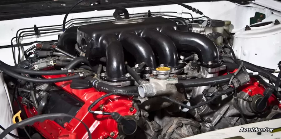 Под капотом двигатель Nissan VH45DE.