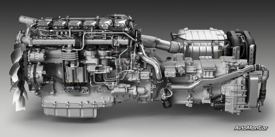 Двигатель Scania DSI14