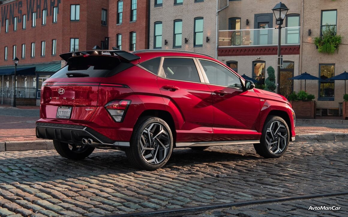 Hyundai Kona вид спереди