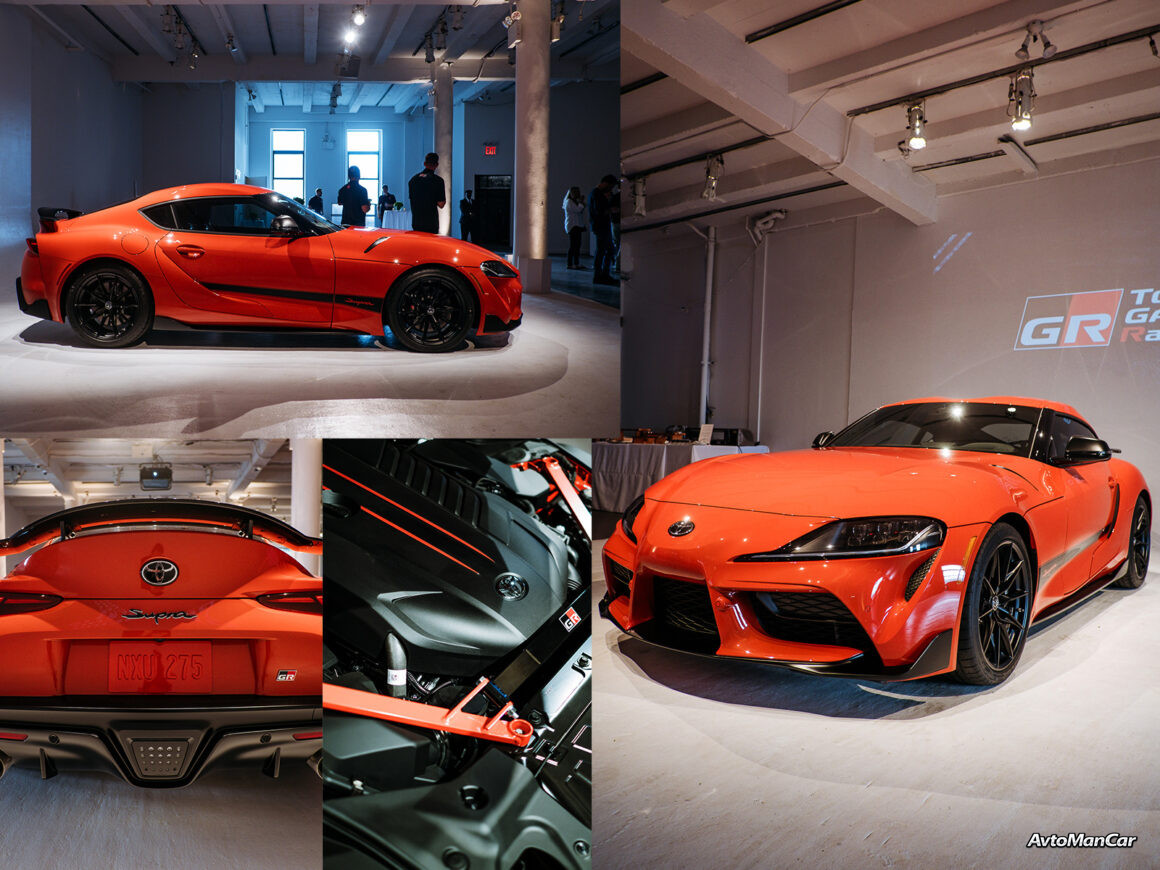 GR Supra 45th Anniversary Edition в оранжевом цвете Mikan Blast