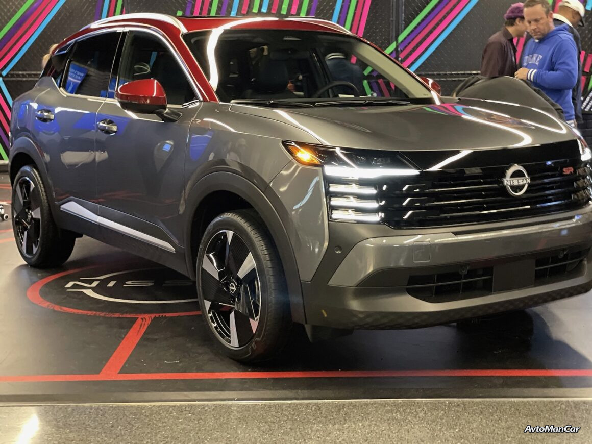 Дизайн Nissan Kicks 2026 вид спереди