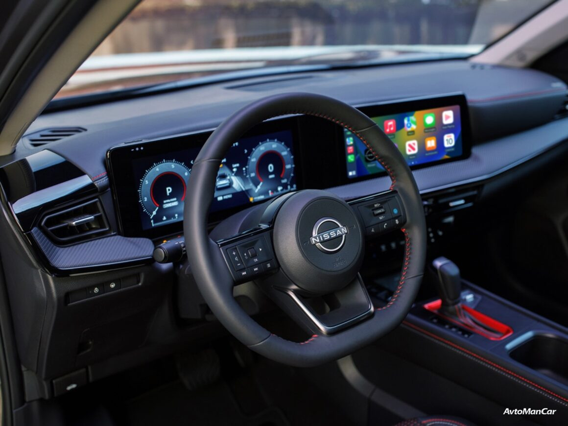 Интерьер Nissan Kicks 2026 в салоне