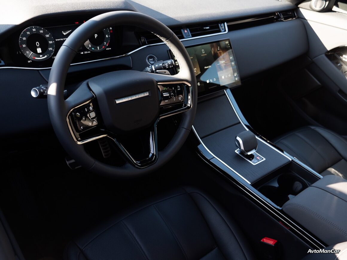 Range Rover Evoque 2026 года салон