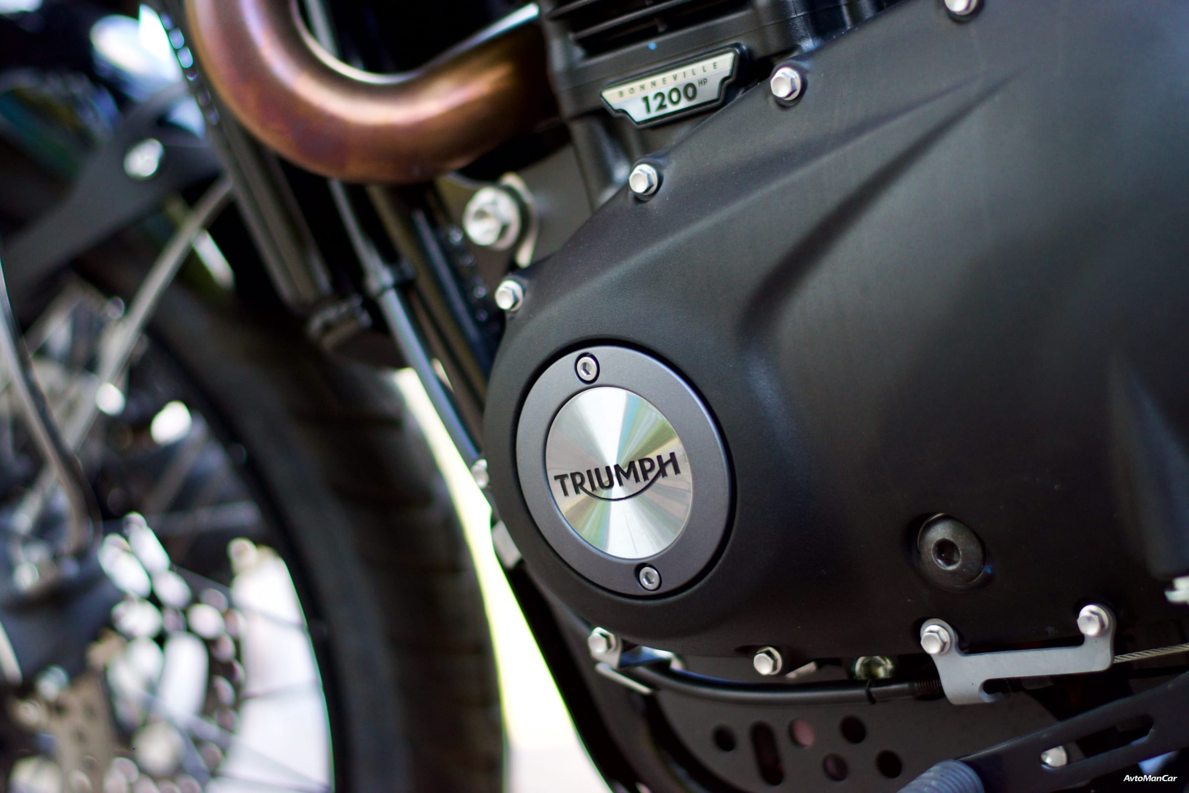 Крышка сцепления двигателя Triumph