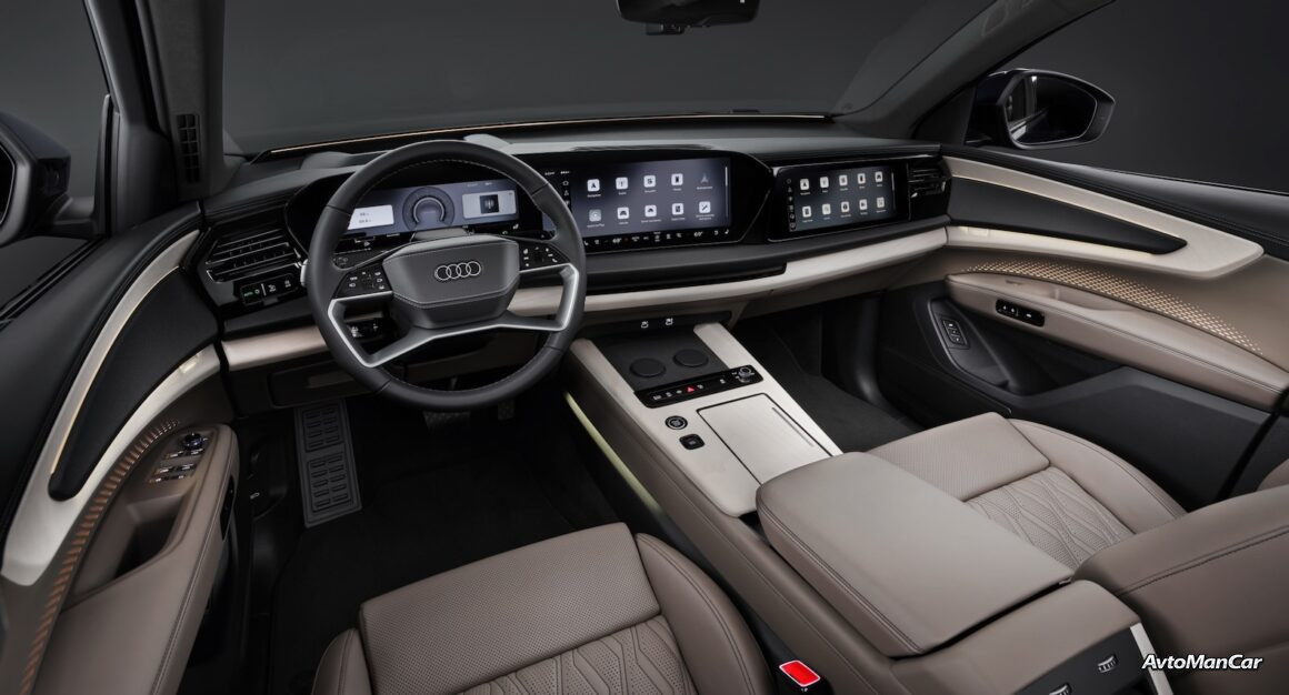 Audi Q9 2027 года - салон интерьера