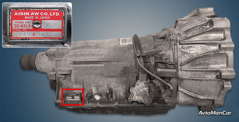 Коробка передач Aisin AW30-43LE